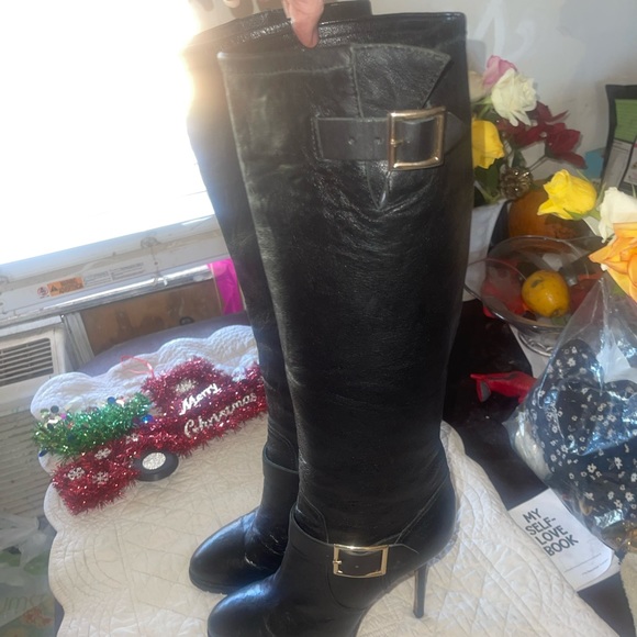 Jimmy Choo high heel leather boots size 40 or 9.5 - Picture 6 of 12
